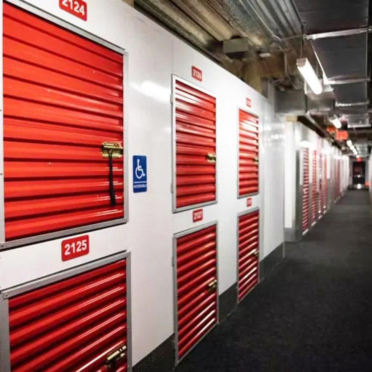 8*7 feet Modern Tasarım Manuel Toplama Çelik Kapı Warehouses için
